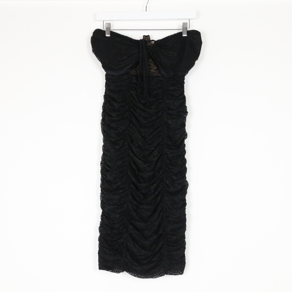 NBD Black Lace Bodycon Dress